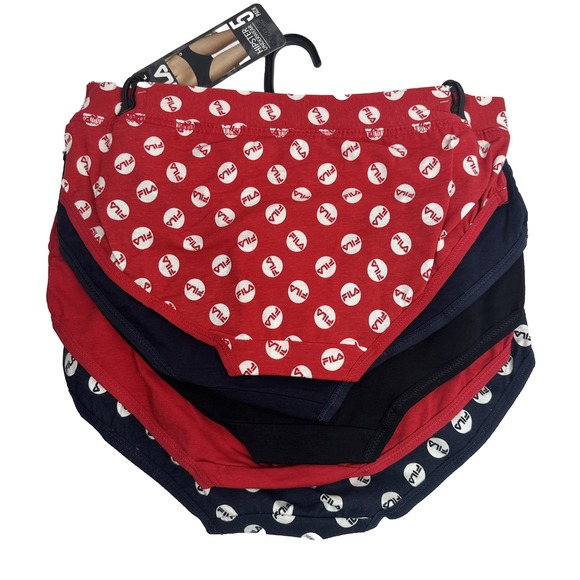 Fila Women's Navy Combo 5 Pack Ladies bikini Underwear Size LX NWT - Picture 2 of 6